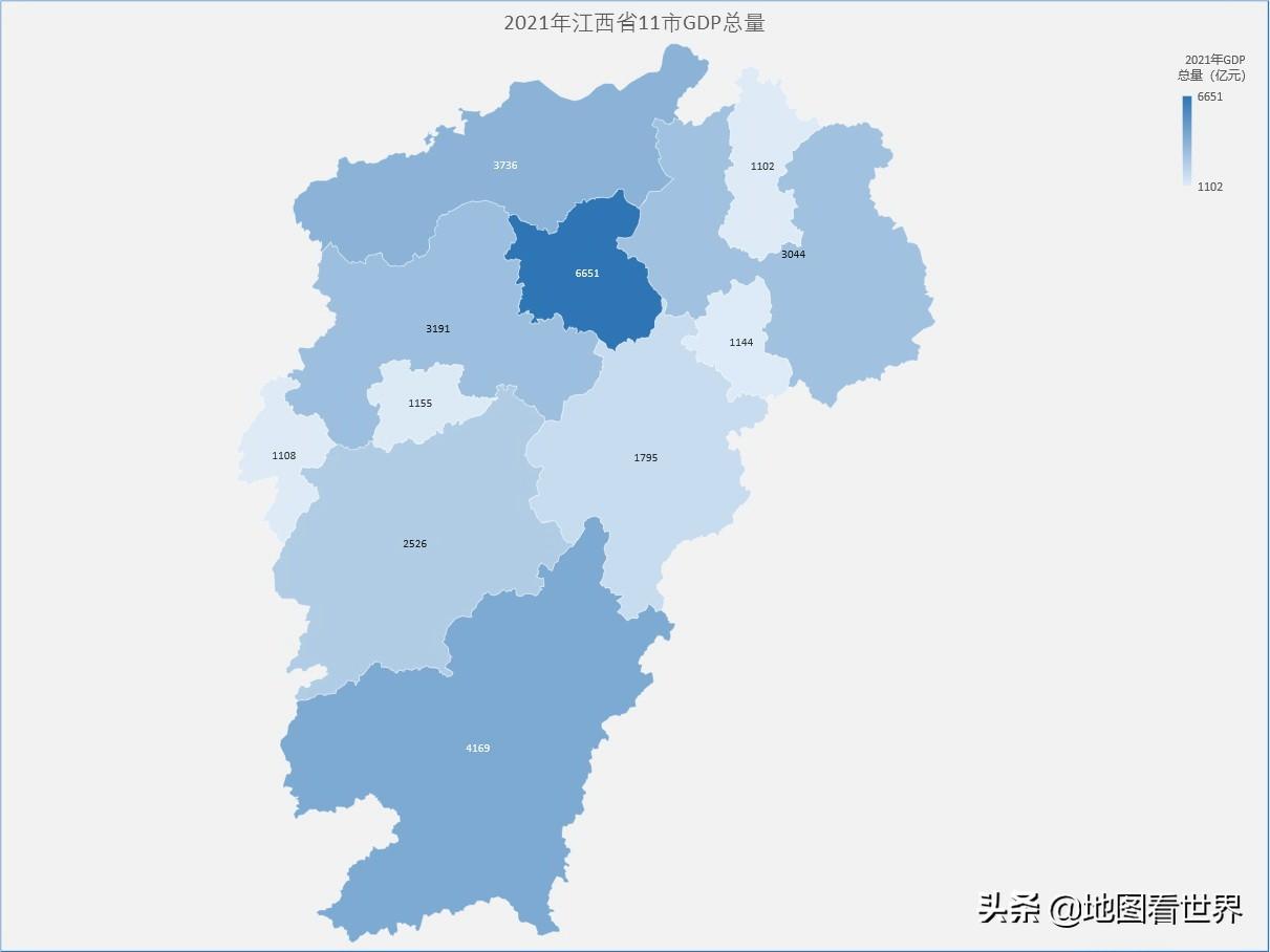 江西省内经济排名_江西省经济前十的城市_江西省城市经济排名